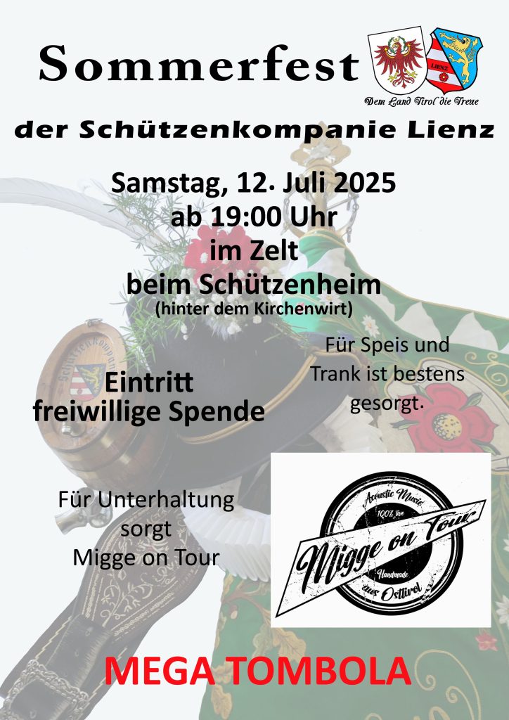 Sommerfest 2025 Plakat