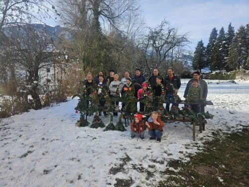 Weihnachtsbasteln Jungschützen 2025